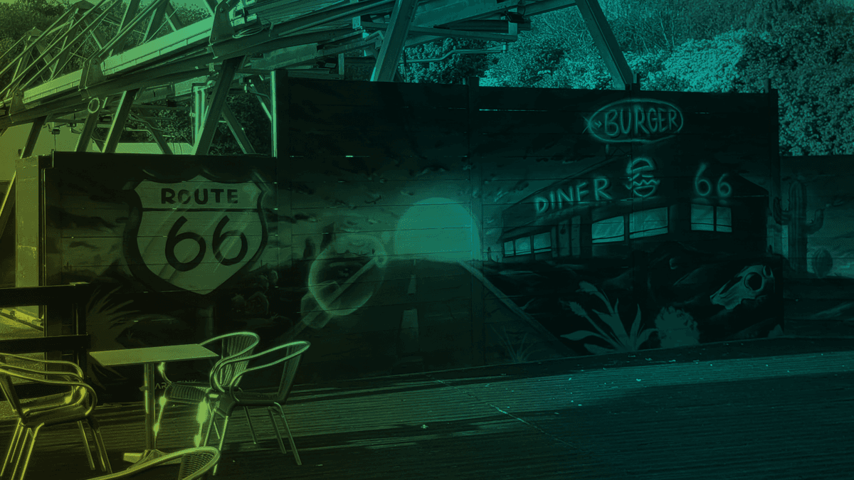 Route 66 Terrasse The Beef Bull